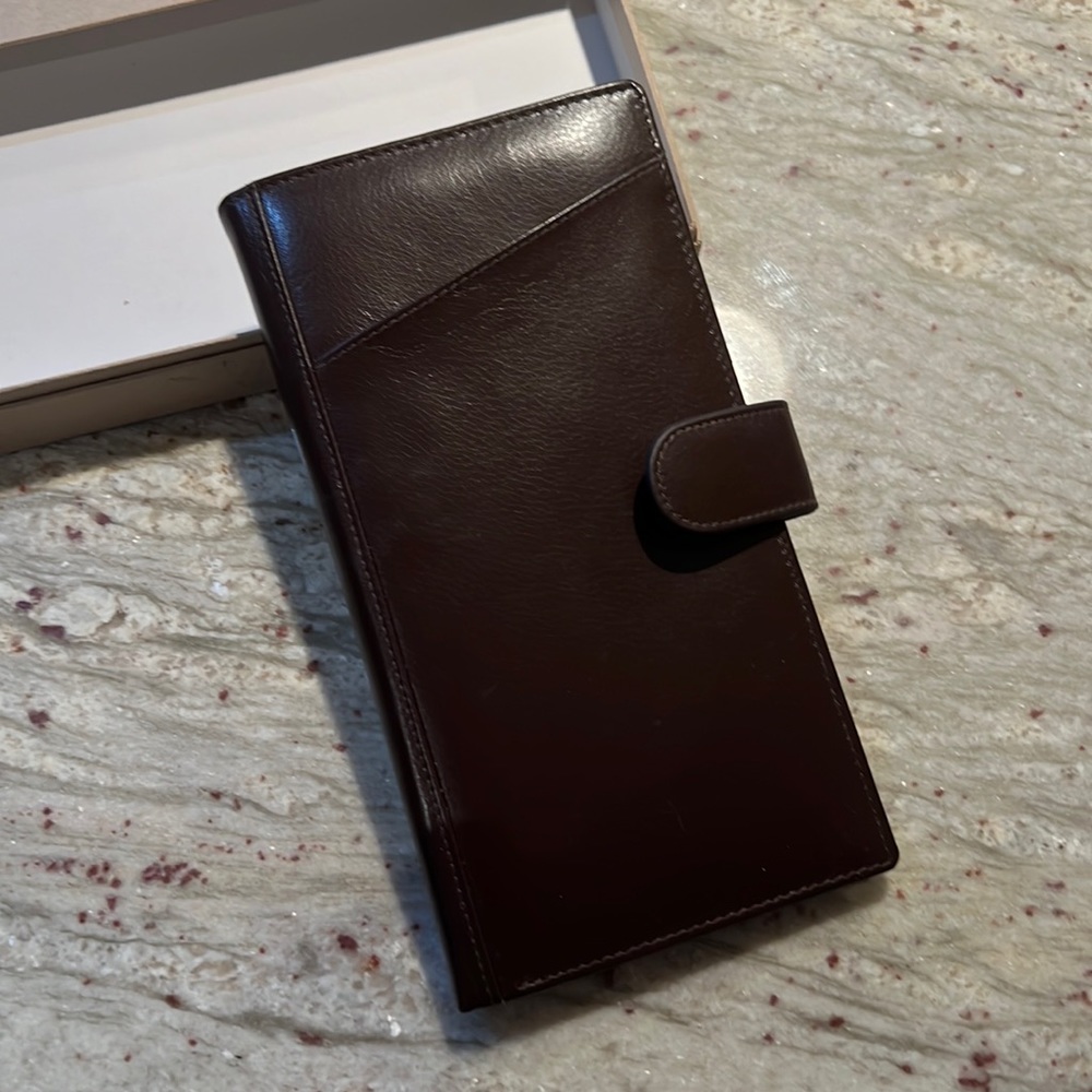 Leather Passport Wallet Multi Use